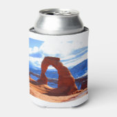 繊細なアーチ 缶クーラー (缶正面)