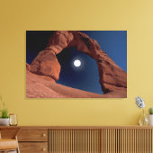繊細なアーチ | Arches National Park Utah キャンバスプリント (インサイチュ (リビング))