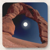 繊細なアーチ | Arches National Park Utah コースター (正面)