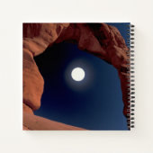 繊細なアーチ | Arches National Park Utah ノートブック (裏面)