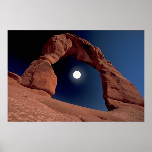 繊細なアーチ | Arches National Park Utah ポスター (正面)