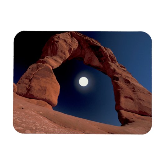 繊細なアーチ | Arches National Park Utah マグネット (横)