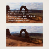 繊細なアーチIアットアーチズナショナルパーク (正面&裏面)