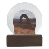 繊細なアーチIアットアーチズナショナルパーク スノーグローブ (裏面)