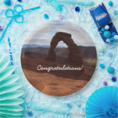 繊細なアーチIアットアーチズナショナルパーク ペーパープレート (パーティー)