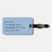 繊細なアーチIアットアーチズナショナルパーク ラゲッジタグ (裏面横)