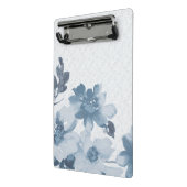 繊細なインディゴ開花 – ソフトエレガンスバイクラリカア ミニクリップボード (アングル2)