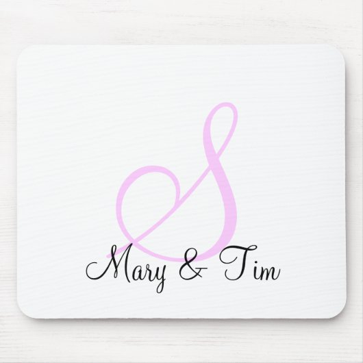 繊細なエレガンス マウスパッド (正面)