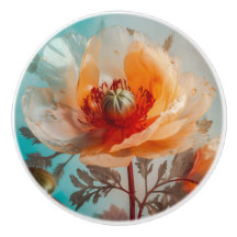 繊細なオレンジ色の花