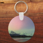 繊細なオーロラ キーホルダー (正面)