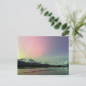 繊細なオーロラ ポストカード (スタンド正面)