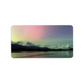 繊細なオーロラ ラベル (正面)