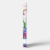 繊細なカラフルハートカスタム、写真と名前 Case-Mate iPhoneケース (裏面 / 右)