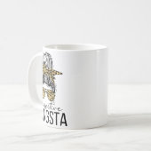 繊細なギャングスタギャング ファニー ミーム 名言 コーヒーマグカップ (正面左)