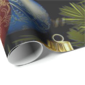 繊細なクリスマスボールが美しいデザイン ラッピングペーパー (ロールコーナー)