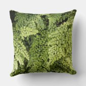 繊細なグリーンメイデンヘアシダフローラ アウトドアクッション (裏面)