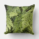 繊細なグリーンメイデンヘアシダフローラ アウトドアクッション (正面)