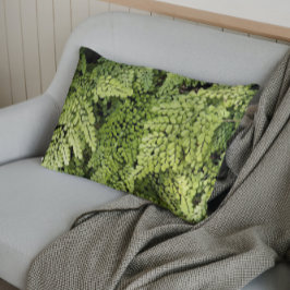 繊細なグリーンメイデンヘアシダフローラ 枕カバー