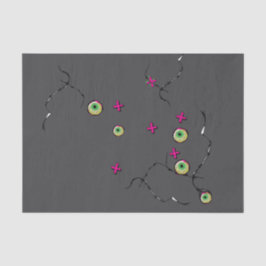 繊細なゴーリッシュファンキーおもしろいゾンビXOXO 薄葉紙