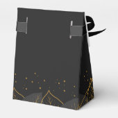 繊細なゴールドリーフのギフトボックス フェイバーボックス (裏面サイド)