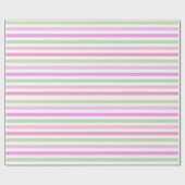 繊細なストライプの模様 ラッピングペーパー (フラット)