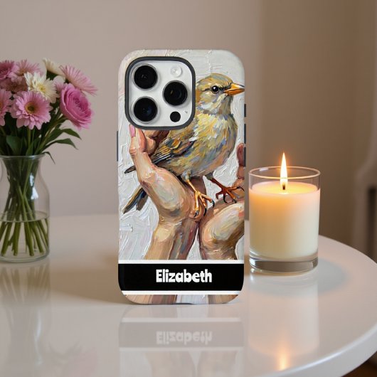 繊細なスパローデザイン Case-Mate iPhoneケース