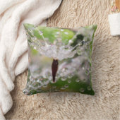 繊細なタンポポ抽象芸術 クッション (ブランケット)