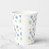 繊細なダイジーの紙コップ（ホットまたはコールドドリンク用） 紙コップ (右)