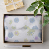 繊細なダイジー柄のティッシュペーパー 薄葉紙 (ギフト)