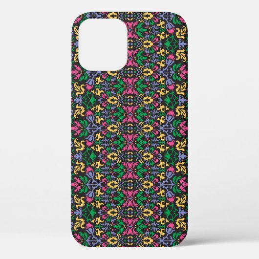 繊細なダマスクバロックビクトリアンシームレス Case-Mate iPhoneケース (裏面)
