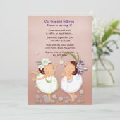 繊細なダンサーの招待状 招待状 (スタンド正面)