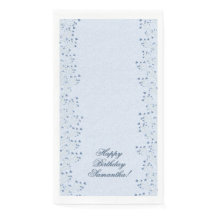 繊細なダークブルーのワイルドフラワー結婚のフローラ