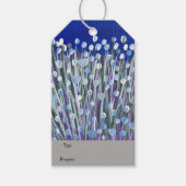 繊細なチャーム ギフトタグ (正面)