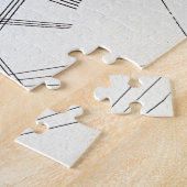 繊細なテンションNo. 85ワッシリー・カンディンスキー ジグソーパズル (側面)