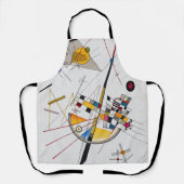 繊細なテンションNo.85，ワッシリーカンディンスキー エプロン (正面)