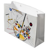 繊細なテンションNo.85，ワッシリーカンディンスキー ラージペーパーバッグ (裏面アングル)