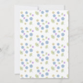 繊細なデイジーの招待状 招待状 (正面)