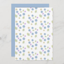 繊細なデイジーの招待状 招待状