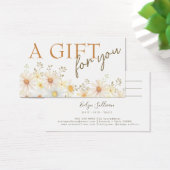 繊細なデイジーギフトカード (デスク)