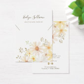 繊細なデイジーネックレス表示カード (デスク)