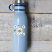 繊細なデイジー手描きフローラ シール