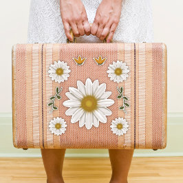 繊細なデイジー手描きフローラ シール