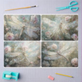 繊細なトンボ 薄葉紙 (クラフト)