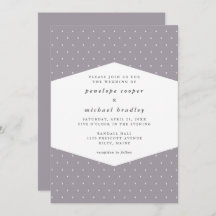 繊細なドット柔ら結婚い紫