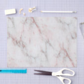 繊細なバラ大理石 薄葉紙 (クラフト)