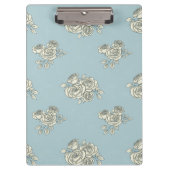 繊細なバラ クリップボード (正面)