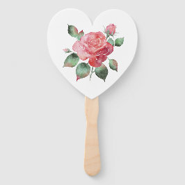 繊細なバラ ハンドファン