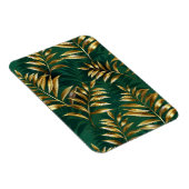 繊細なパターンの金のシダ マグネット (右側)