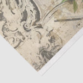 繊細なピンクのバラの切り離しティッシュペーパー 薄葉紙 (詳細)