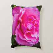 繊細なピンクのバラ。 アクセントクッション (裏面(縦))